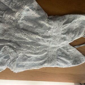 Muse White Lace Dress